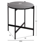 ΣΕΤ 2ΤΜΧ ΤΡΑΠΕΖΙΑ ΣΑΛΟΝΙΟΥ RONDA HM21089 MDF ΜΑΥΡΟ ΜΑΡΜΑΡΟ Φ80εκ & Φ50εκ ΣΕΤ 2ΤΜΧ ΤΡΑΠΕΖΙΑ ΣΑΛΟΝΙΟΥ RONDA HM21089 MDF ΜΑΥΡΟ ΜΑΡΜΑΡΟ Φ80εκ & Φ50εκ
