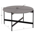 ΣΕΤ 2ΤΜΧ ΤΡΑΠΕΖΙΑ ΣΑΛΟΝΙΟΥ RONDA HM21089.01 MDF ΓΚΡΙ ΜΑΡΜΑΡΟ Φ80εκ & Φ50εκ ΣΕΤ 2ΤΜΧ ΤΡΑΠΕΖΙΑ ΣΑΛΟΝΙΟΥ RONDA HM21089.01 MDF ΓΚΡΙ ΜΑΡΜΑΡΟ Φ80εκ & Φ50εκ