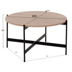 ΣΕΤ 2ΤΜΧ ΤΡΑΠΕΖΙΑ ΣΑΛΟΝΙΟΥ RONDA HM21089.02 MDF ΣΟΝΑΜΑ Φ80εκ & Φ50εκ ΣΕΤ 2ΤΜΧ ΤΡΑΠΕΖΙΑ ΣΑΛΟΝΙΟΥ RONDA HM21089.02 MDF ΣΟΝΑΜΑ Φ80εκ & Φ50εκ