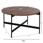 ΣΕΤ 2ΤΜΧ ΤΡΑΠΕΖΙΑ ΣΑΛΟΝΙΟΥ RONDA HM21089.03 MDF ΣΕ ΚΑΡΥΔΙ ΧΡΩΜΑ Φ80εκ & Φ50εκ ΣΕΤ 2ΤΜΧ ΤΡΑΠΕΖΙΑ ΣΑΛΟΝΙΟΥ RONDA HM21089.03 MDF ΣΕ ΚΑΡΥΔΙ ΧΡΩΜΑ Φ80εκ & Φ50εκ