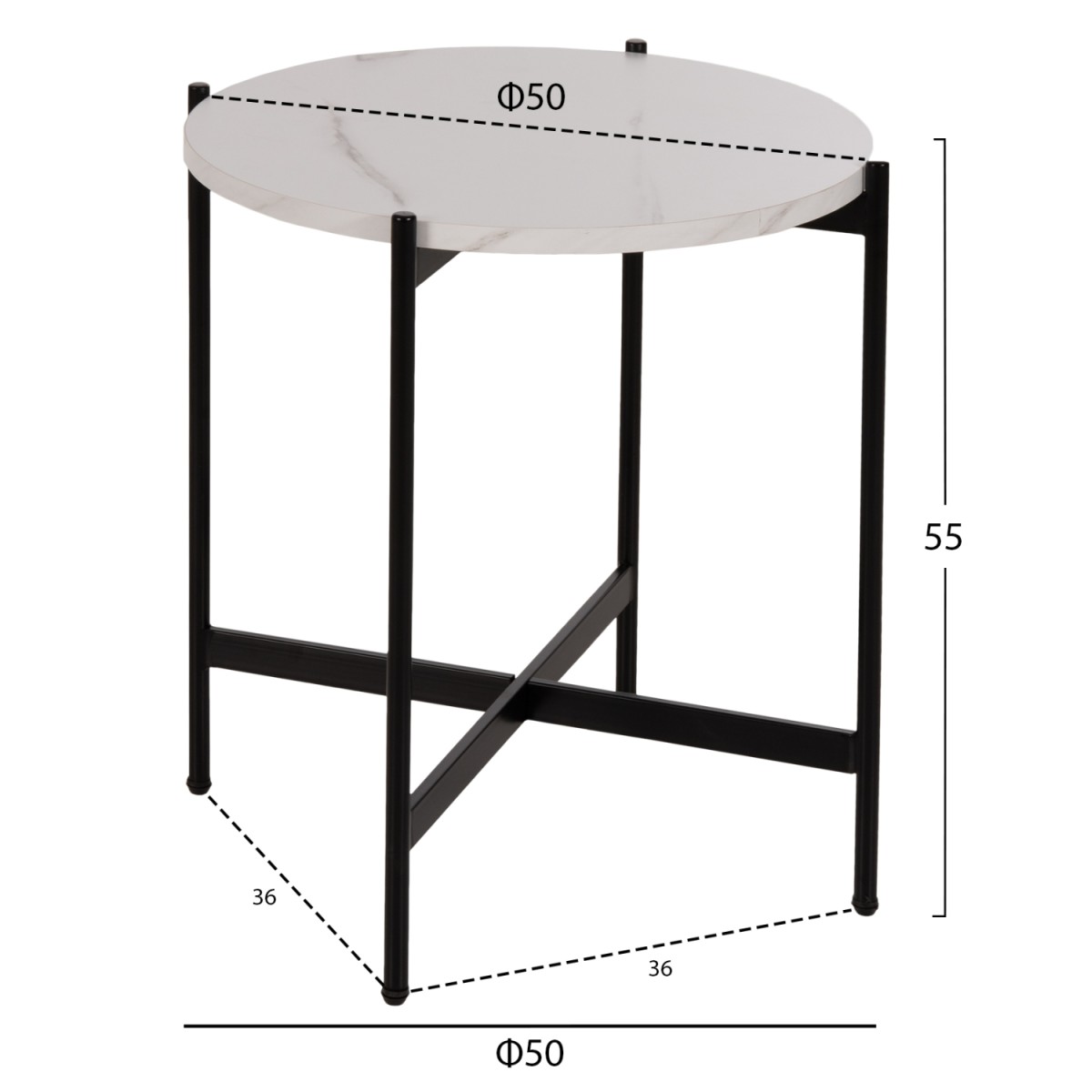 ΣΕΤ 2ΤΜΧ ΤΡΑΠΕΖΙΑ ΣΑΛΟΝΙΟΥ RONDA HM21089.04 MDF ΛΕΥΚΟ ΜΑΡΜΑΡΟ Φ80εκ & Φ50εκ ΣΕΤ 2ΤΜΧ ΤΡΑΠΕΖΙΑ ΣΑΛΟΝΙΟΥ RONDA HM21089.04 MDF ΛΕΥΚΟ ΜΑΡΜΑΡΟ Φ80εκ & Φ50εκ