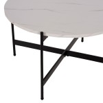 ΣΕΤ 2ΤΜΧ ΤΡΑΠΕΖΙΑ ΣΑΛΟΝΙΟΥ RONDA HM21089.04 MDF ΛΕΥΚΟ ΜΑΡΜΑΡΟ Φ80εκ & Φ50εκ ΣΕΤ 2ΤΜΧ ΤΡΑΠΕΖΙΑ ΣΑΛΟΝΙΟΥ RONDA HM21089.04 MDF ΛΕΥΚΟ ΜΑΡΜΑΡΟ Φ80εκ & Φ50εκ