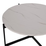 ΣΕΤ 2ΤΜΧ ΤΡΑΠΕΖΙΑ ΣΑΛΟΝΙΟΥ RONDA HM21089.04 MDF ΛΕΥΚΟ ΜΑΡΜΑΡΟ Φ80εκ & Φ50εκ ΣΕΤ 2ΤΜΧ ΤΡΑΠΕΖΙΑ ΣΑΛΟΝΙΟΥ RONDA HM21089.04 MDF ΛΕΥΚΟ ΜΑΡΜΑΡΟ Φ80εκ & Φ50εκ