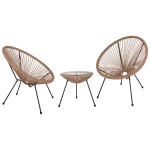ΣΕΤ ΕΞΩΤΕΡΙΚΟΥ ΧΩΡΟΥ 3ΤΜΧ ACAPULCO HM21100 TWISTED WICKER-ΜΕΤΑΛΛΟ ΣΕΤ ΕΞΩΤΕΡΙΚΟΥ ΧΩΡΟΥ 3ΤΜΧ ACAPULCO HM21100 TWISTED WICKER-ΜΕΤΑΛΛΟ