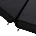 ΜΑΞΙΛΑΡΙ ΞΑΠΛΩΣΤΡΑΣ TEXTILENE 600gr/m2 2X1 SIFNOS ΜΑΥΡΟ HM11234.05T 196(117+1+78)x58x6εκ. ΜΑΞΙΛΑΡΙ ΞΑΠΛΩΣΤΡΑΣ TEXTILENE 600gr/m2 2X1 SIFNOS ΜΑΥΡΟ HM11234.05T 196(117+1+78)x58x6εκ.
