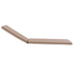ΜΑΞΙΛΑΡΙ ΞΑΠΛΩΣΤΡΑΣ TEXTILENE 600gr/m2 2X1 SIFNOS ΜΟΚΑ HM11234.04T 196(117+1+78)x58x6 εκ. ΜΑΞΙΛΑΡΙ ΞΑΠΛΩΣΤΡΑΣ TEXTILENE 600gr/m2 2X1 SIFNOS ΜΟΚΑ HM11234.04T 196(117+1+78)x58x6 εκ.