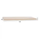 ΜΑΞΙΛΑΡΙ ΓΙΑ ΠΑΓΚΑΚΙ POLYESTER CHIOS ΜΠΕΖ HM11242.01P 148x48x6εκ. ΜΑΞΙΛΑΡΙ ΓΙΑ ΠΑΓΚΑΚΙ POLYESTER CHIOS ΜΠΕΖ HM11242.01P 148x48x6εκ.