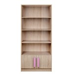 ΒΙΒΛΙΟΘΗΚΗ PLAYROOM SONAMA-ΡΟΖ HM10146.03 80X35X180εκ. ΒΙΒΛΙΟΘΗΚΗ PLAYROOM SONAMA-ΡΟΖ HM10146.03 80X35X180εκ.