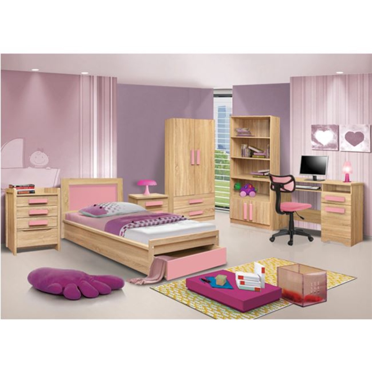 ΣΥΡΤΑΡΙΕΡΑ PLAYROOM SONAMA-ΡΟΖ HM10217.03 63Χ40Χ80εκ. ΣΥΡΤΑΡΙΕΡΑ PLAYROOM SONAMA-ΡΟΖ HM10217.03 63Χ40Χ80εκ.