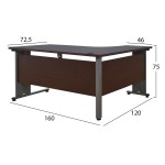 ΣΕΤ ΓΡΑΦΕΙΟΥ 2ΤΜΧ ΣΕ ΧΡΩΜΑ WENGE HM10206.02L ΣΕΤ ΓΡΑΦΕΙΟΥ 2ΤΜΧ ΣΕ ΧΡΩΜΑ WENGE HM10206.02L