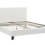 Κρεβάτι Nevil pakoworld 150x200 PU χρώμα λευκό ματ Κρεβάτι Nevil pakoworld 150x200 PU χρώμα λευκό ματ