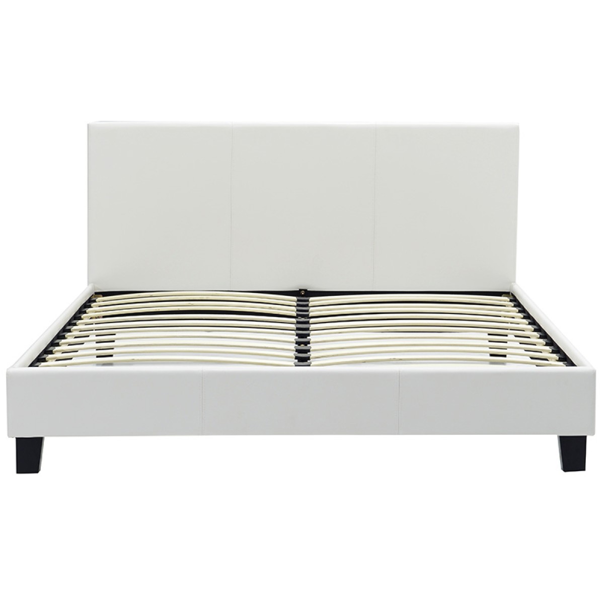 Κρεβάτι Nevil pakoworld 150x200 PU χρώμα λευκό ματ Κρεβάτι Nevil pakoworld 150x200 PU χρώμα λευκό ματ