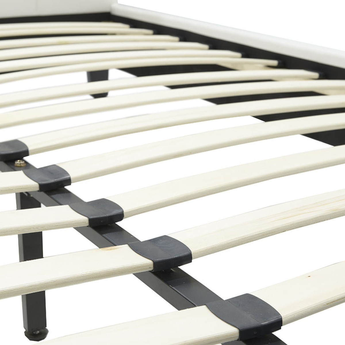 Κρεβάτι Nevil pakoworld 150x200 PU χρώμα λευκό ματ Κρεβάτι Nevil pakoworld 150x200 PU χρώμα λευκό ματ