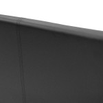 Κρεβάτι Nevil pakoworld 100x200 PU χρώμα μαύρο ματ Κρεβάτι Nevil pakoworld 100x200 PU χρώμα μαύρο ματ
