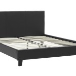 Κρεβάτι Nevil pakoworld 150x200 PU χρώμα μαύρο ματ Κρεβάτι Nevil pakoworld 150x200 PU χρώμα μαύρο ματ