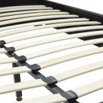 Κρεβάτι Nevil pakoworld 150x200 PU χρώμα μαύρο ματ Κρεβάτι Nevil pakoworld 150x200 PU χρώμα μαύρο ματ