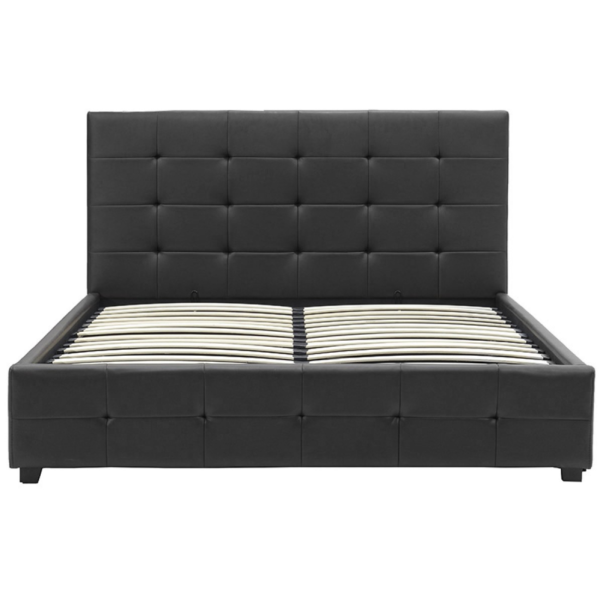 Κρεβάτι Roi pakoworld 160x200 PU μαύρο ματ + αποθηκευτικό χώρο Κρεβάτι Roi pakoworld 160x200 PU μαύρο ματ + αποθηκευτικό χώρο
