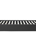 Κρεβάτι Roi pakoworld 160x200 PU μαύρο ματ + αποθηκευτικό χώρο Κρεβάτι Roi pakoworld 160x200 PU μαύρο ματ + αποθηκευτικό χώρο