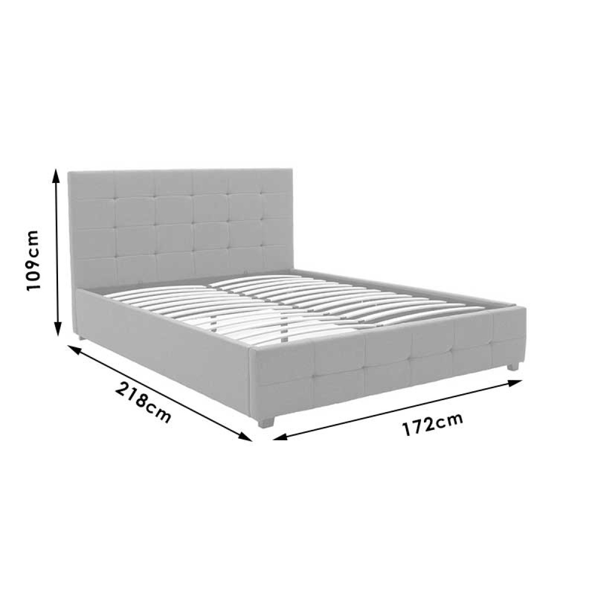 Κρεβάτι Roi pakoworld 160x200 PU μαύρο ματ + αποθηκευτικό χώρο Κρεβάτι Roi pakoworld 160x200 PU μαύρο ματ + αποθηκευτικό χώρο