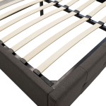 Κρεβάτι Roi pakoworld 160x200 ύφασμα ανθρακί + αποθηκευτικό χώρο Κρεβάτι Roi pakoworld 160x200 ύφασμα ανθρακί + αποθηκευτικό χώρο