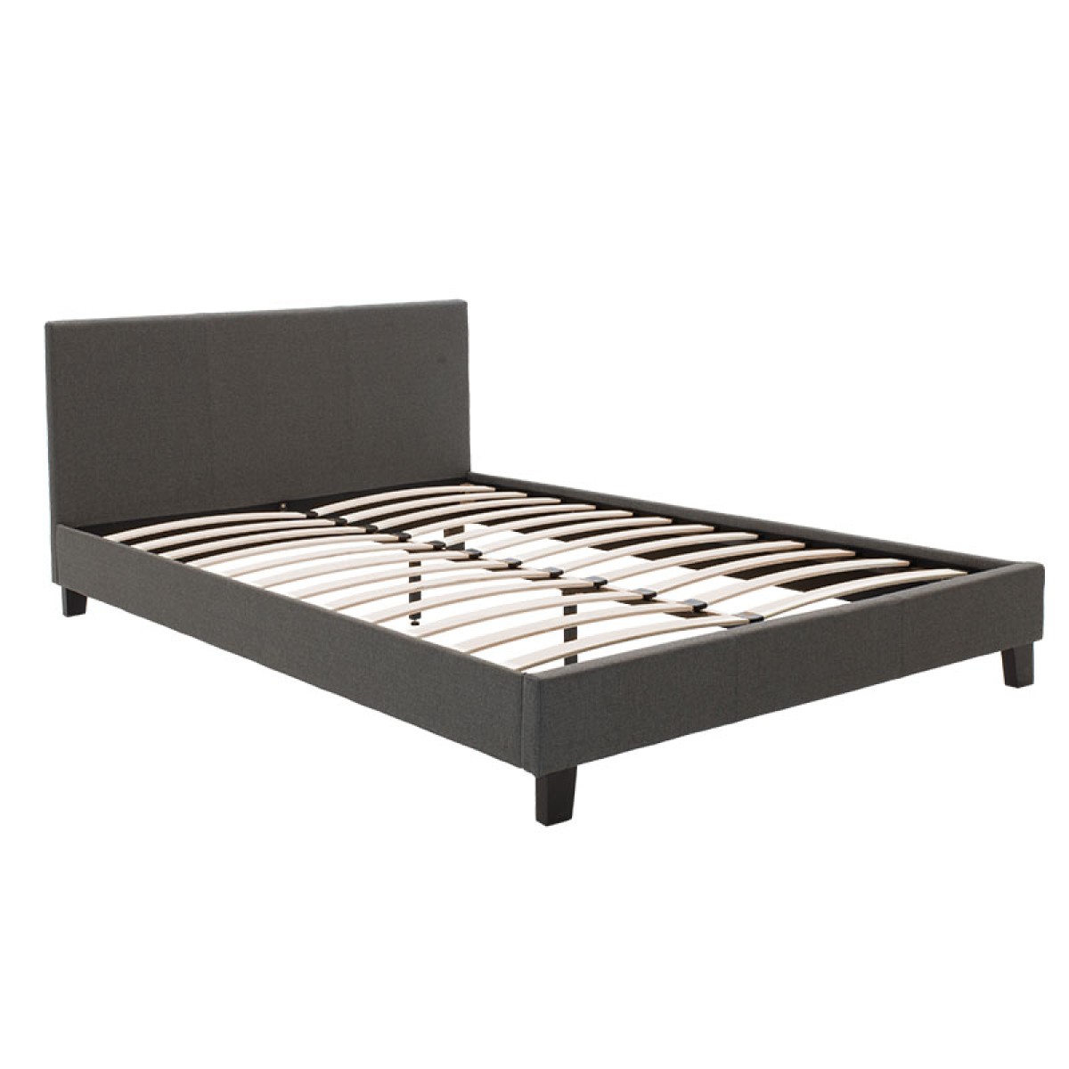 Κρεβάτι Nevil pakoworld 150x200 με ύφασμα χρώμα ανθρακί Κρεβάτι Nevil pakoworld 150x200 με ύφασμα χρώμα ανθρακί