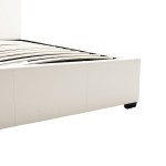 Κρεβάτι Norse pakoworld pu λευκό με αποθηκευτικό χώρο 160x200εκ Κρεβάτι Norse pakoworld pu λευκό με αποθηκευτικό χώρο 160x200εκ