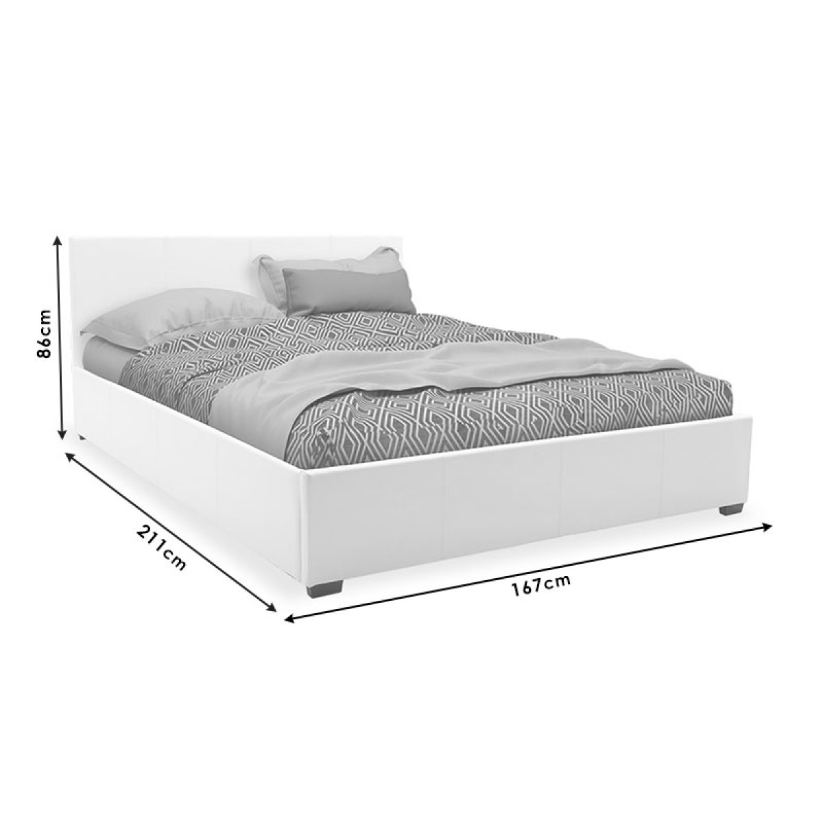 Κρεβάτι Norse pakoworld pu γκρι ματ με αποθηκευτικό χώρο 160x200εκ Κρεβάτι Norse pakoworld pu γκρι ματ με αποθηκευτικό χώρο 160x200εκ