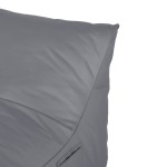 Πουφ ξαπλώστρα επαγγελματικό Otenda pakoworld αδιάβροχο σε ανθρακί απόχρωση 67x110x65εκ