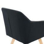 Πολυθρόνα Safira pakoworld PU ύφασμα μαύρο-φυσικό 57x58x84εκ Πολυθρόνα Safira pakoworld PU ύφασμα μαύρο-φυσικό 57x58x84εκ