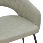 Πολυθρόνα Macie pakoworld ύφασμα antique γκρι-μαύρο 58x50x85εκ Πολυθρόνα Macie pakoworld ύφασμα antique γκρι-μαύρο 58x50x85εκ
