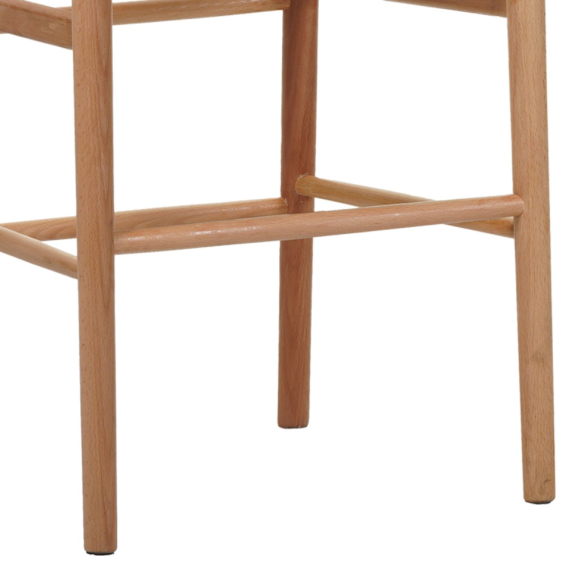 Σκαμπό μπαρ Wishbone pakoworld rubberwood-σχοινί σε φυσική απόχρωση 55x49x108εκκ Σκαμπό μπαρ Wishbone pakoworld rubberwood-σχοινί σε φυσική απόχρωση 55x49x108εκκ