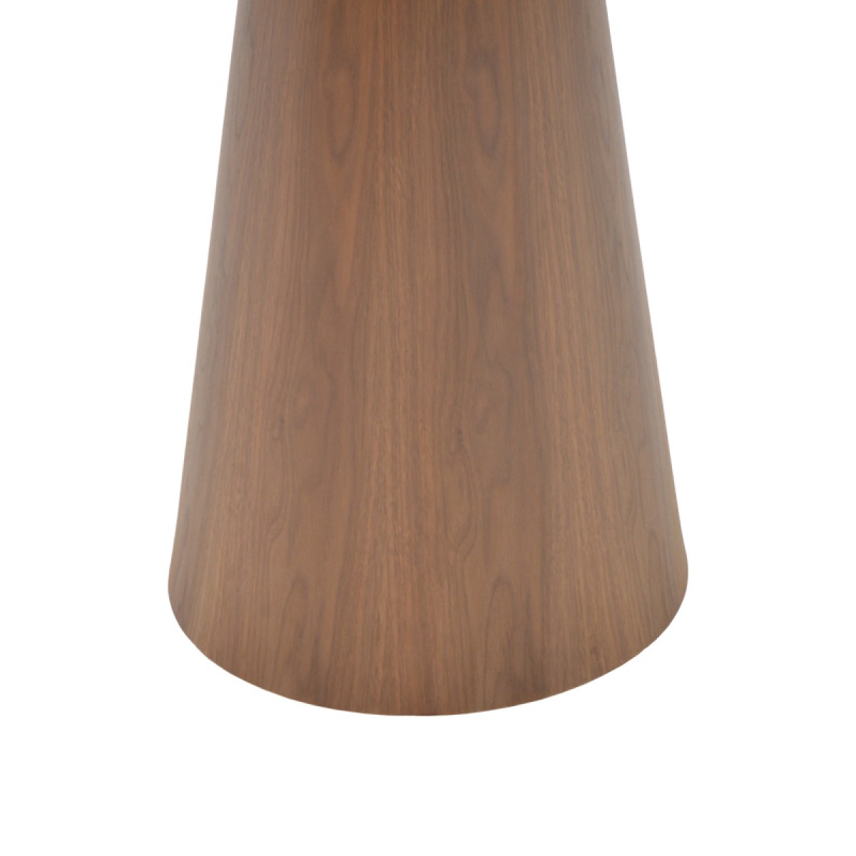 Βοηθητικό τραπέζι Donda pakoworld mdf καρυδί Φ45x50εκ