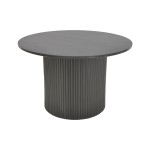 Tραπέζια σαλονιού Dovel pakoworld mdf σετ 2τεμ. μαύρο