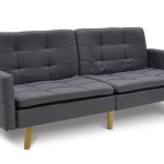 Καναπές-κρεβάτι Flexible pakoworld σε ανθρακί ύφασμα 198x87x76εκ Καναπές-κρεβάτι Flexible pakoworld σε ανθρακί ύφασμα 198x87x76εκ