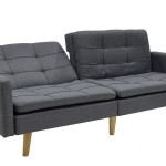 Καναπές-κρεβάτι Flexible pakoworld σε ανθρακί ύφασμα 198x87x76εκ Καναπές-κρεβάτι Flexible pakoworld σε ανθρακί ύφασμα 198x87x76εκ