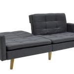 Καναπές-κρεβάτι Flexible pakoworld σε ανθρακί ύφασμα 198x87x76εκ Καναπές-κρεβάτι Flexible pakoworld σε ανθρακί ύφασμα 198x87x76εκ