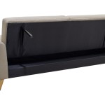Καναπές-κρεβάτι Carmelo pakoworld με μπεζ-γκρι ύφασμα 214x80x86εκ Καναπές-κρεβάτι Carmelo pakoworld με μπεζ-γκρι ύφασμα 214x80x86εκ