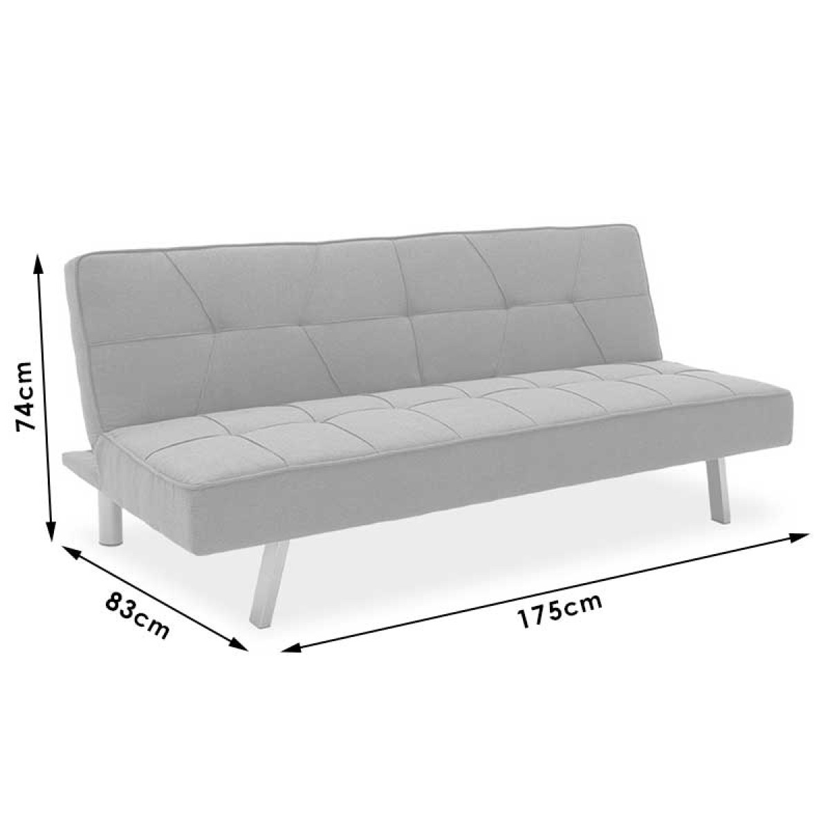 Καναπές-κρεβάτι Travis pakoworld 3θέσιος με ύφασμα μπεζ 175x83x74εκ Καναπές-κρεβάτι Travis pakoworld 3θέσιος με ύφασμα μπεζ 175x83x74εκ