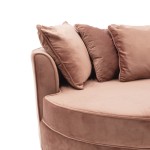 Πολυθρόνα-καναπές Ophelia pakoworld βελούδο σάπιο μήλο 123x120x85εκ Πολυθρόνα-καναπές Ophelia pakoworld βελούδο σάπιο μήλο 123x120x85εκ