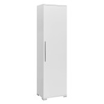 Ντουλάπι-στήλη Diamond1 pakoworld λευκό gloss 50x35x187εκ Ντουλάπι-στήλη Diamond1 pakoworld λευκό gloss 50x35x187εκ