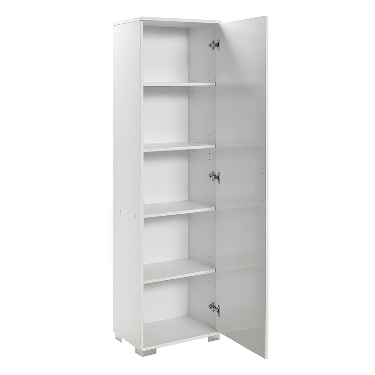 Ντουλάπι-στήλη Chad1 pakoworld λευκό gloss 45x32x169εκ Ντουλάπι-στήλη Chad1 pakoworld λευκό gloss 45x32x169εκ