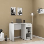 Γραφείο εργασίας Concept pakoworld σε λευκή απόχρωση 90x52x75εκ Γραφείο εργασίας Concept pakoworld σε λευκή απόχρωση 90x52x75εκ