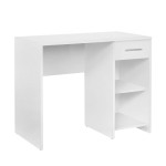 Γραφείο εργασίας Concept pakoworld σε λευκή απόχρωση 90x52x75εκ Γραφείο εργασίας Concept pakoworld σε λευκή απόχρωση 90x52x75εκ