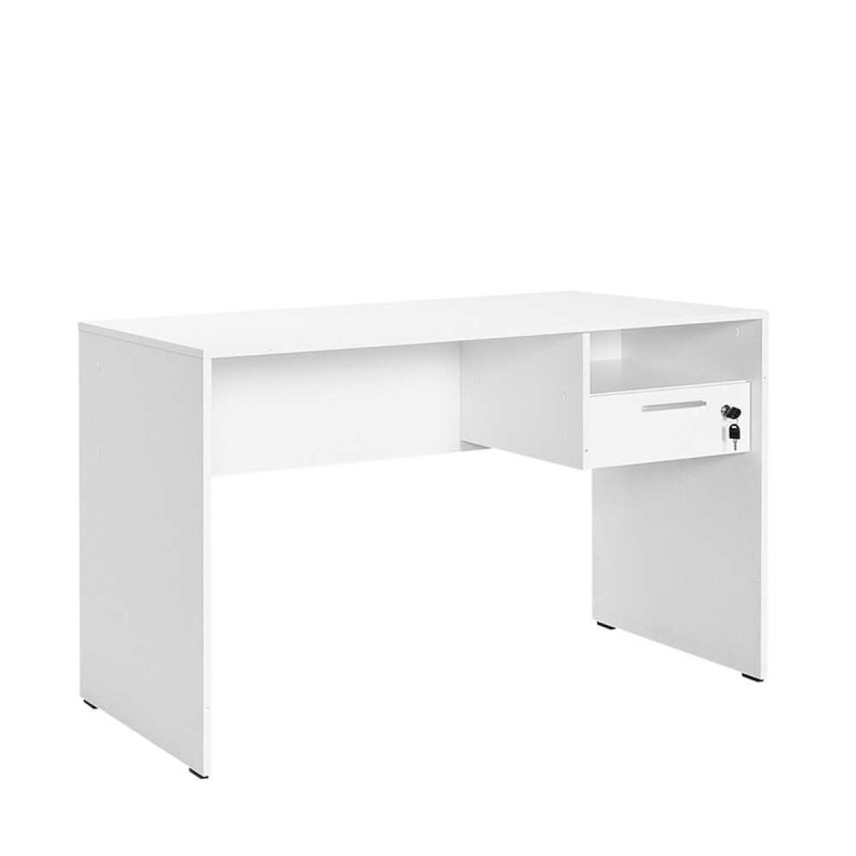 Γραφείο εργασίας Concept I pakoworld σε λευκή diamont απόχρωση 120x60x75εκ Γραφείο εργασίας Concept I pakoworld σε λευκή diamont απόχρωση 120x60x75εκ