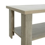 Τραπέζι σαλονιού RIANO pakoworld χρώμα sonoma 89,5x49,5x42,5εκ Τραπέζι σαλονιού RIANO pakoworld χρώμα sonoma 89,5x49,5x42,5εκ