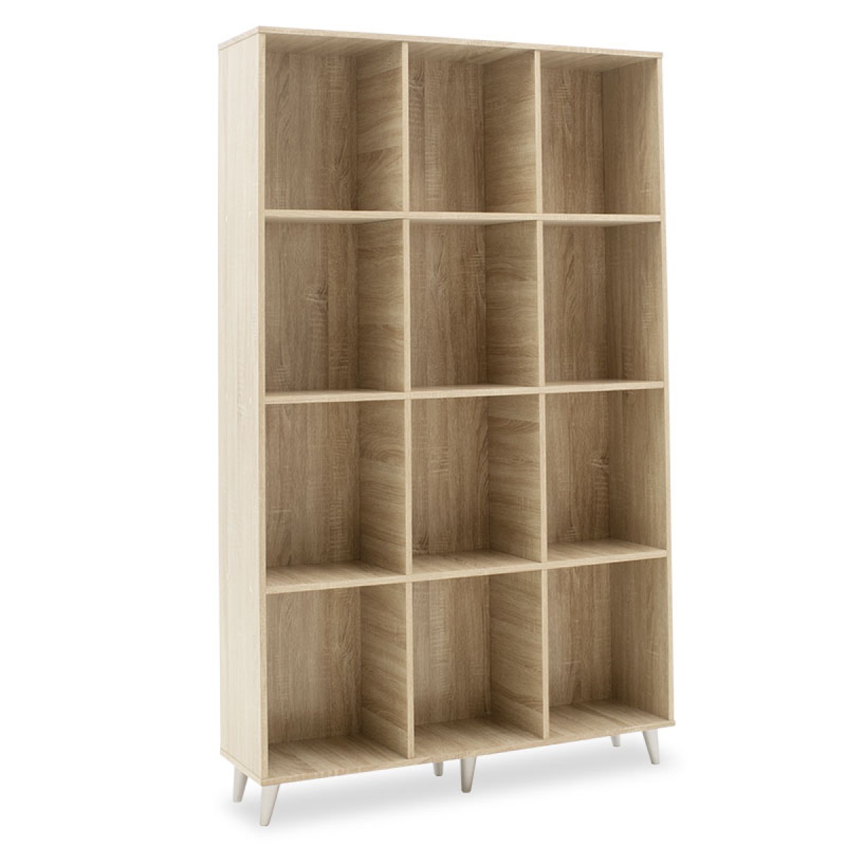 Βιβλιοθήκη FIRENZE pakoworld χρώμα sonoma 107x28,6x178εκ Βιβλιοθήκη FIRENZE pakoworld χρώμα sonoma 107x28,6x178εκ
