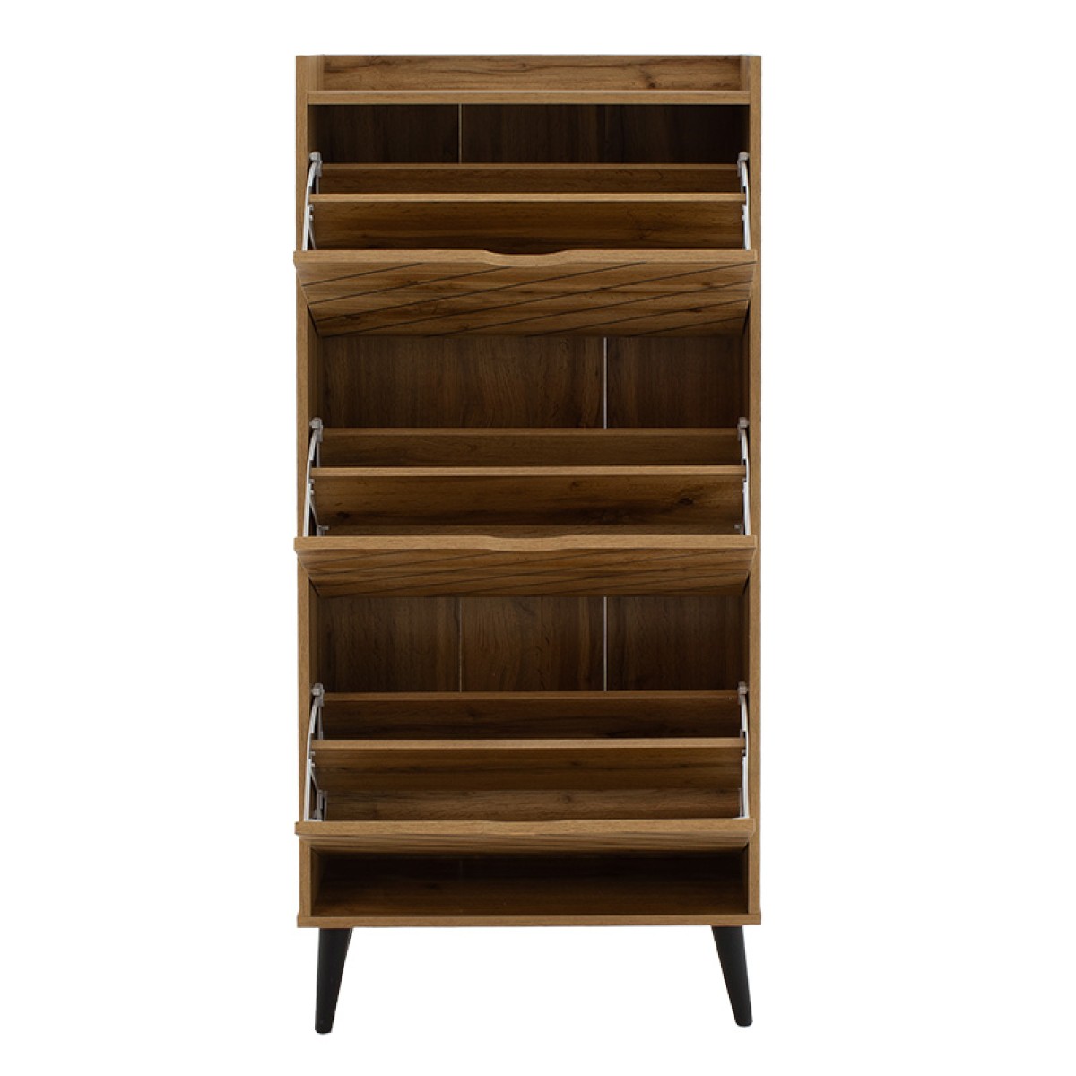 Παπουτσοθήκη Thelma pakoworld 12 ζεύγων sonoma 60x23.8x131.6εκ Παπουτσοθήκη Thelma pakoworld 12 ζεύγων sonoma 60x23.8x131.6εκ