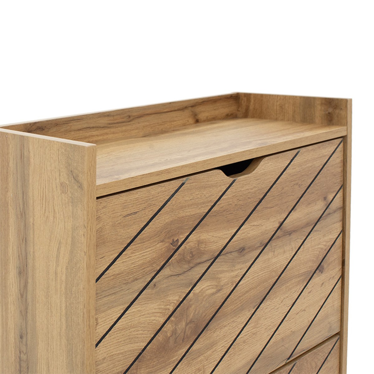 Παπουτσοθήκη Thelma pakoworld 12 ζεύγων sonoma 60x23.8x131.6εκ Παπουτσοθήκη Thelma pakoworld 12 ζεύγων sonoma 60x23.8x131.6εκ