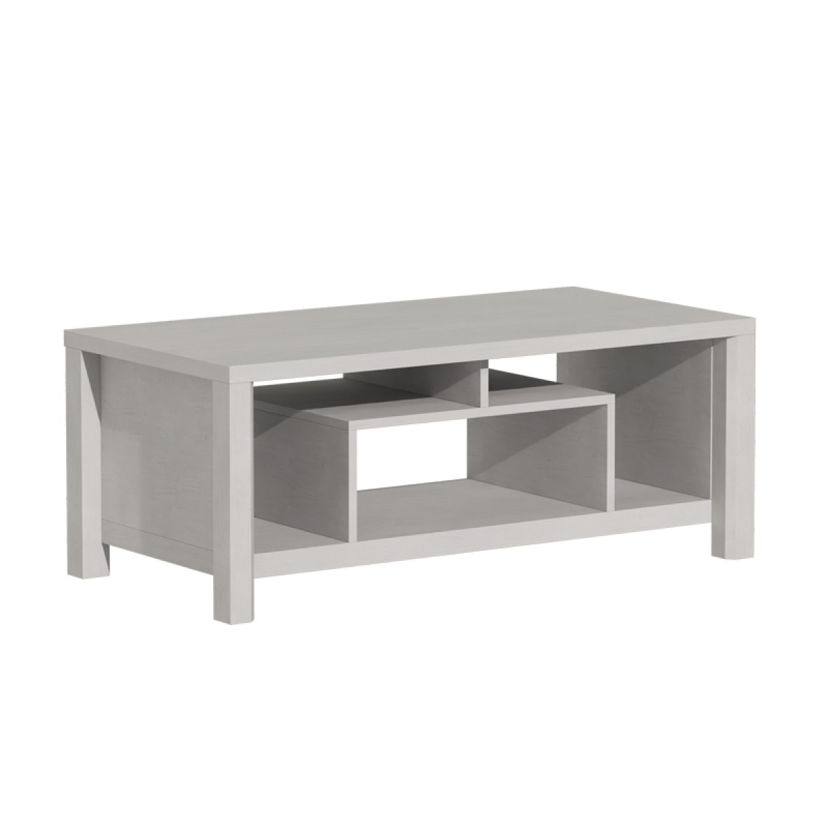 Τραπέζι σαλονιού Tracy pakoworld λευκό-γκρι 120x60x48.5εκ Τραπέζι σαλονιού Tracy pakoworld λευκό-γκρι 120x60x48.5εκ