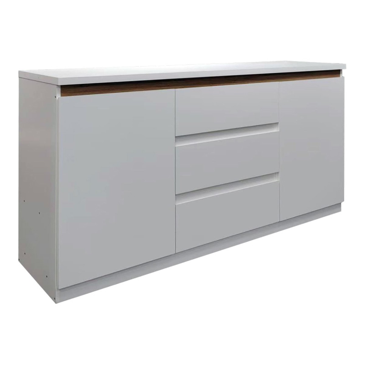 Μπουφές Chiemo pakoworld σε φυσική απόχρωση 160x40x93.6εκ